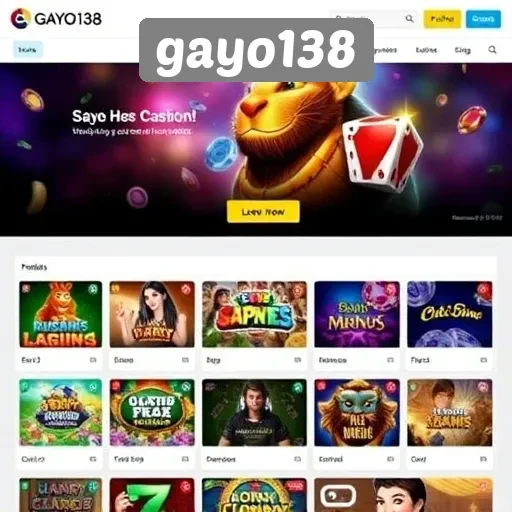 Mengenal Gayo138 Sebagai Situs Game Terpercaya